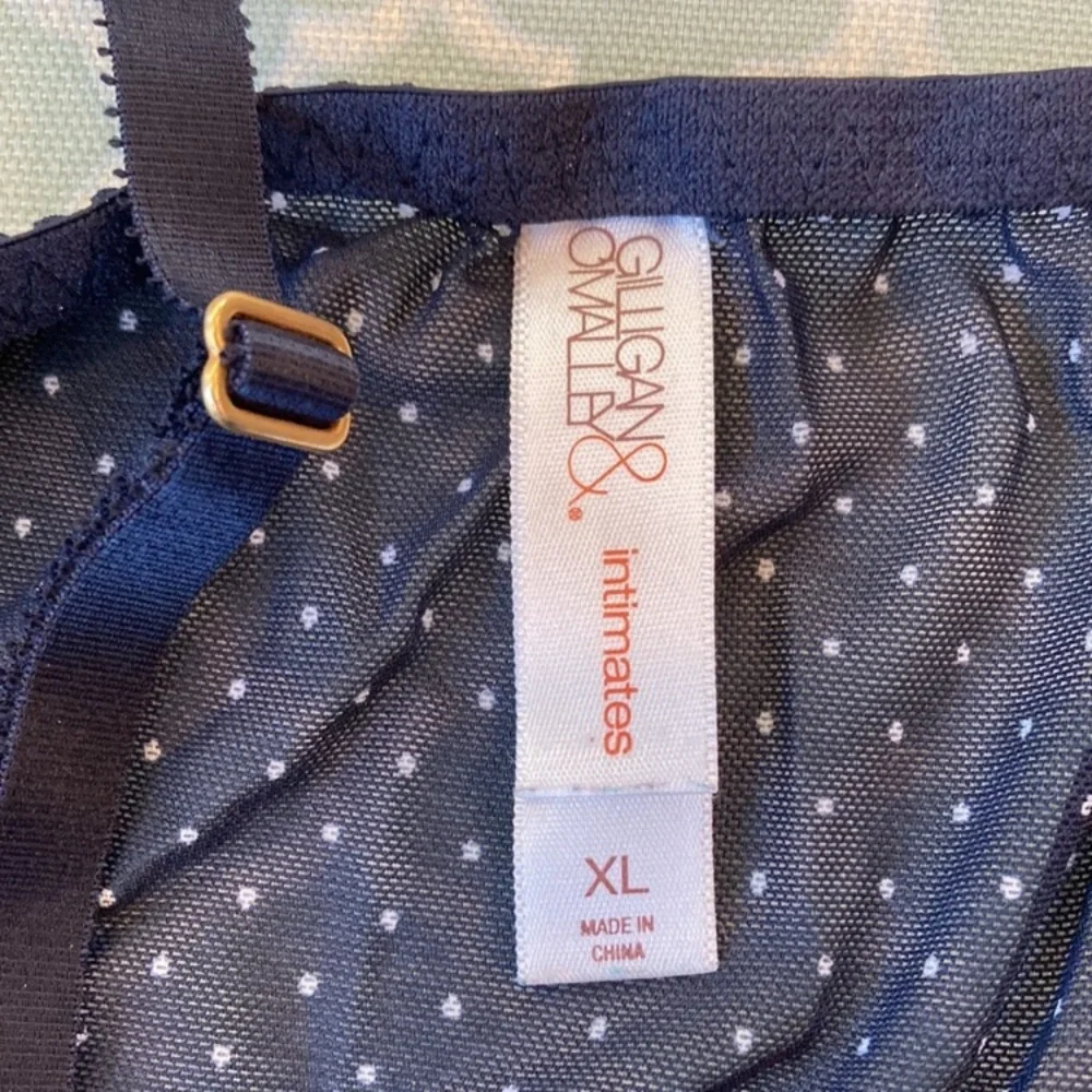 Gilligan & O’Malley Polka Dot Nautical Sleep Cami XL - Picture 5 of 8